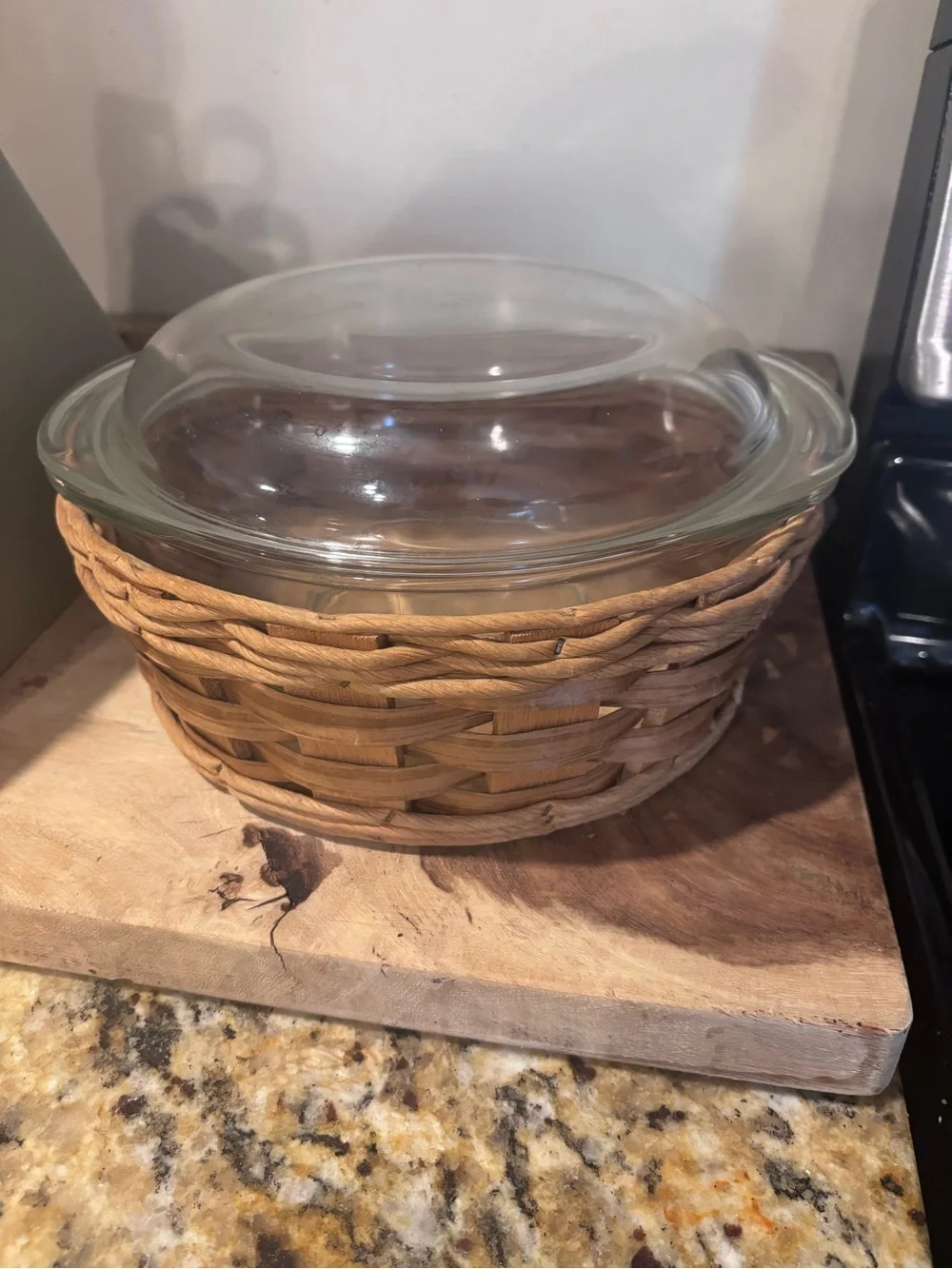 Pyrex clear glass